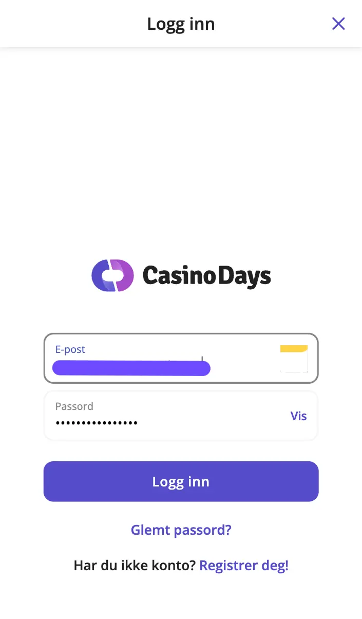 Casinodays — Casinodays login